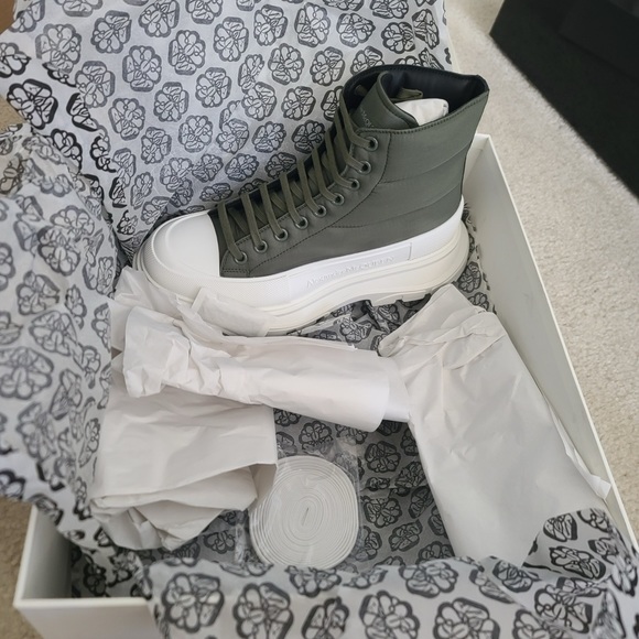 Alexander McQueen Army green/camou/olive green